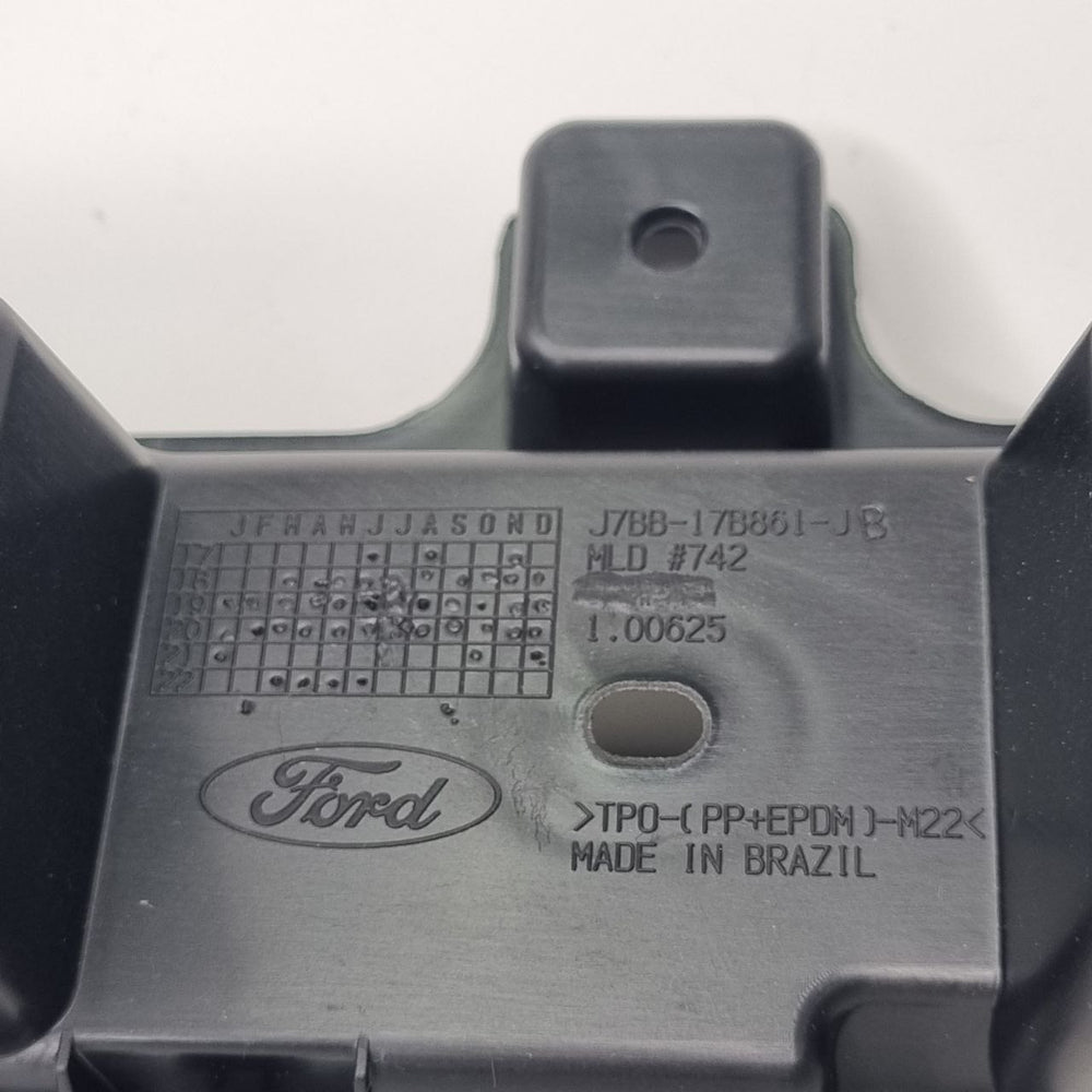 Guia Central Parachoque Traseiro Ford Ka Sedan 2018/2022 Novo