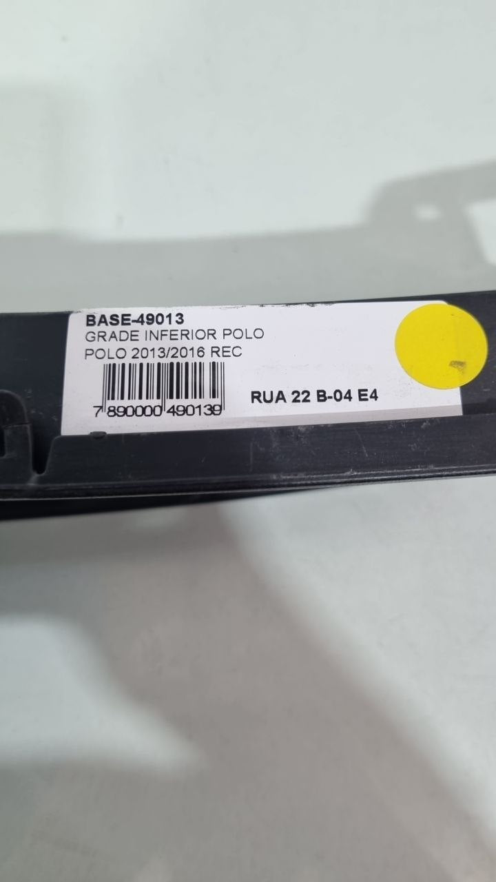 Grade Inferior Volkswagen Polo 2013/2016