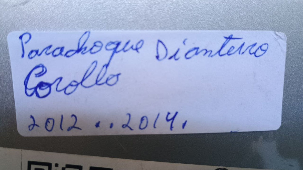 Parachoque Diant Toyota Corolla 2012/2014
