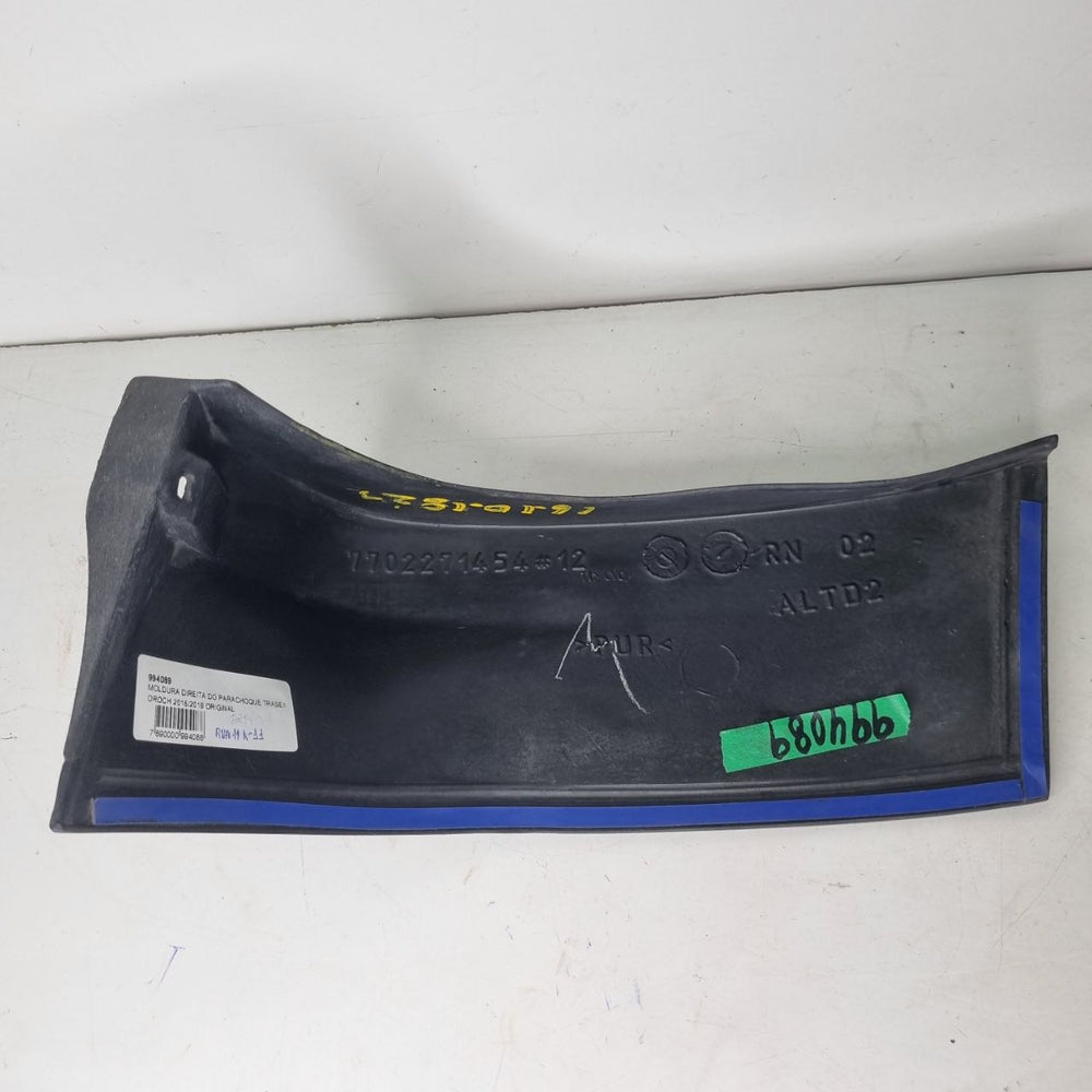 Moldura Parachoque Tras Dir Renault Oroch 2016/2019