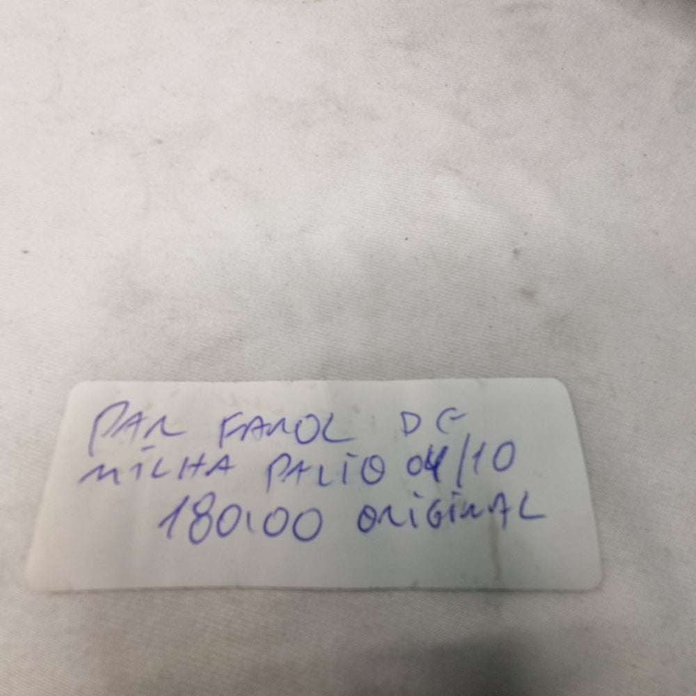Par Farol de Milha Fiat Palio 2004/2010 Novo