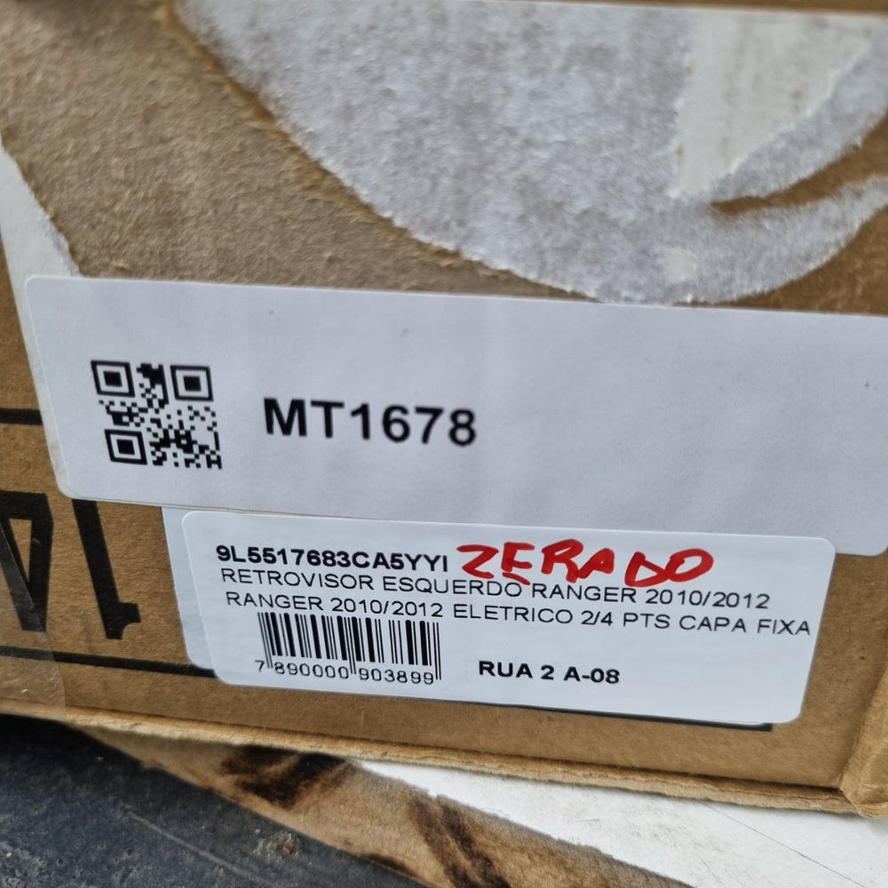 Retrovisor Esq Ford Ranger 2010/2012