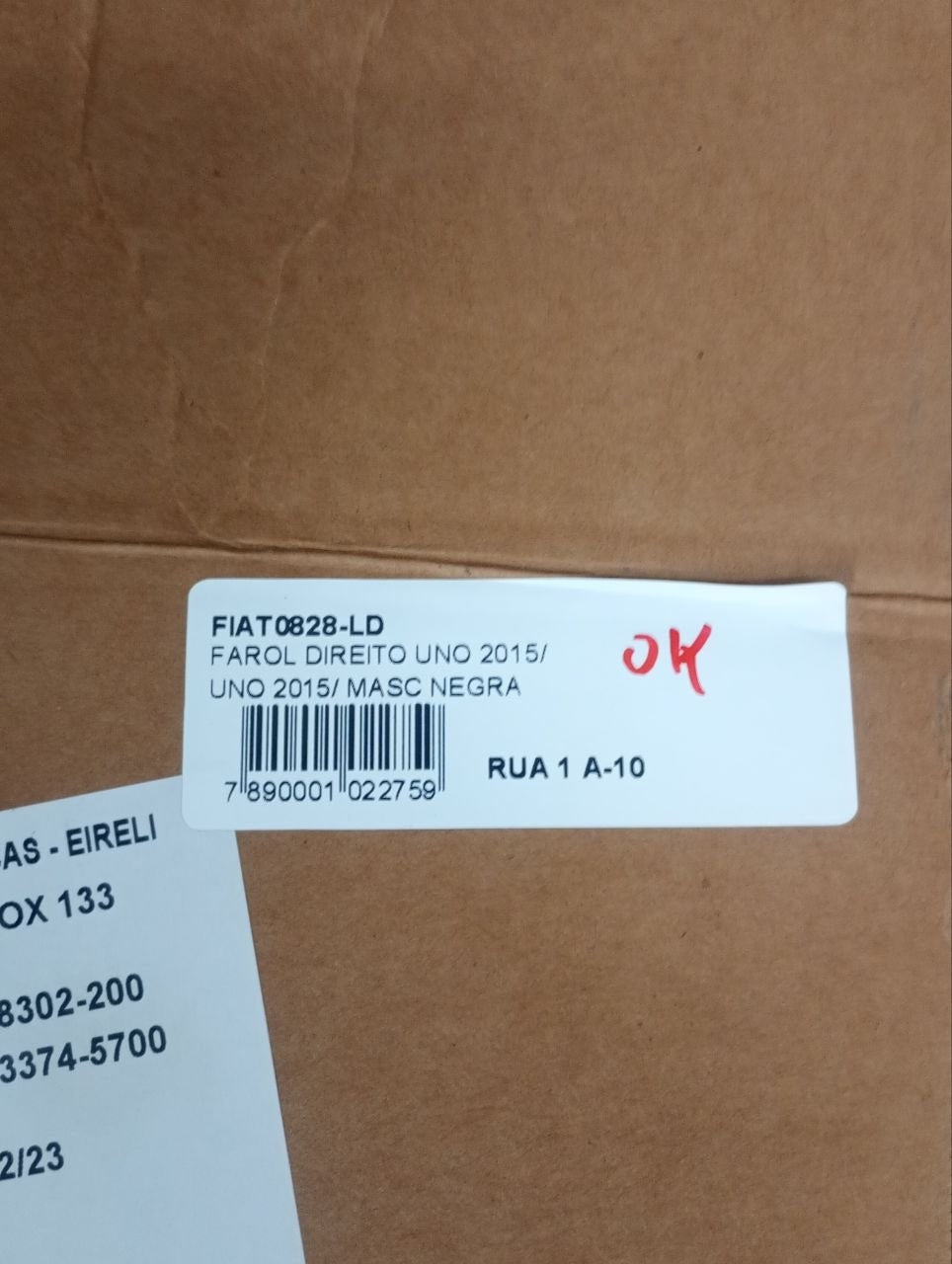 Farol Diant Dir Fiat Uno 2015/