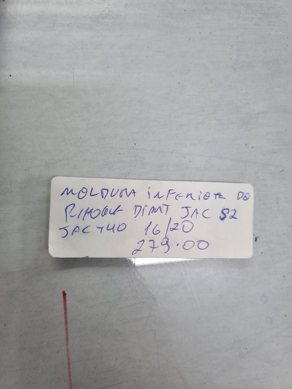 Moldura Inferior Diant JAC S2 / JAC T40 2016/2020