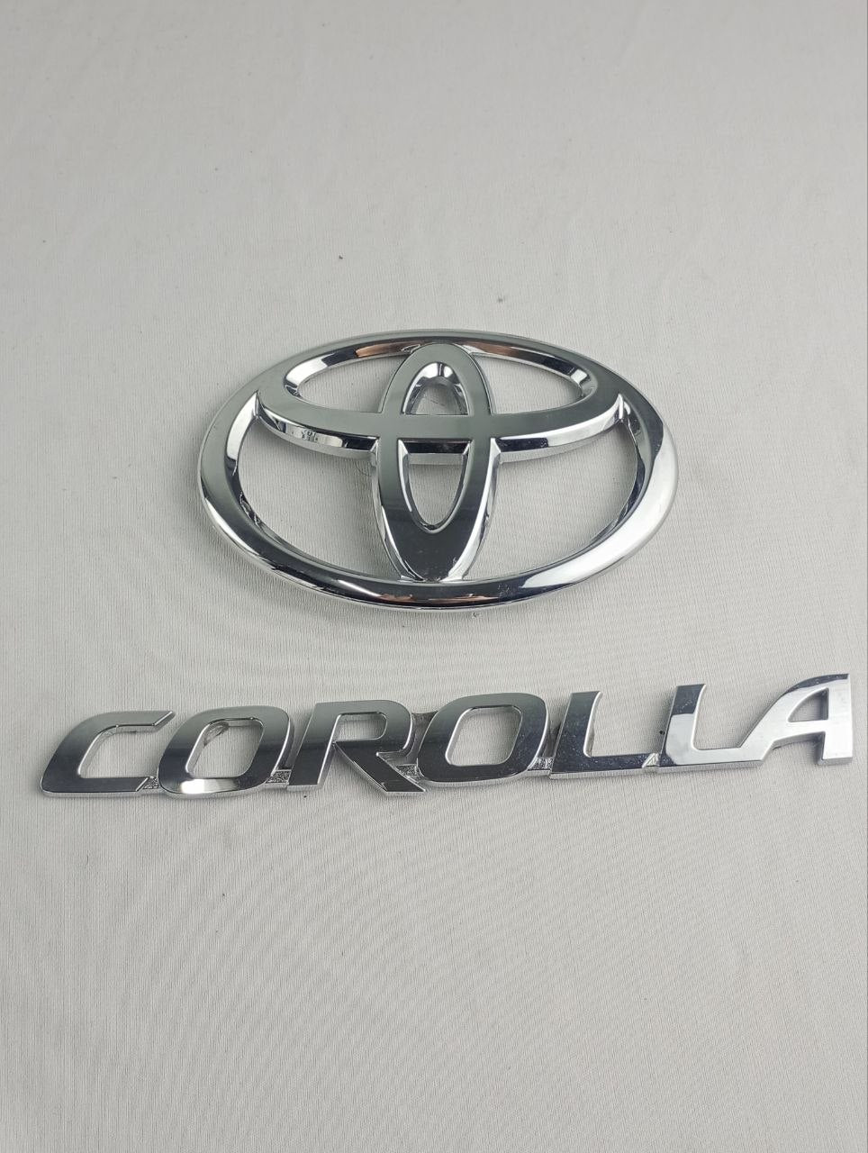 Kit Emblemas Traseiros Toyota Corolla 2003/2014 Novo