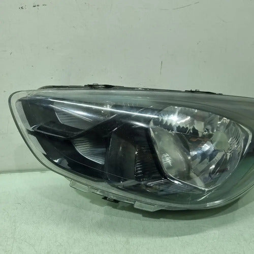 Farol lado esquerdo máscara negra Ford ka 2018 a 2022
