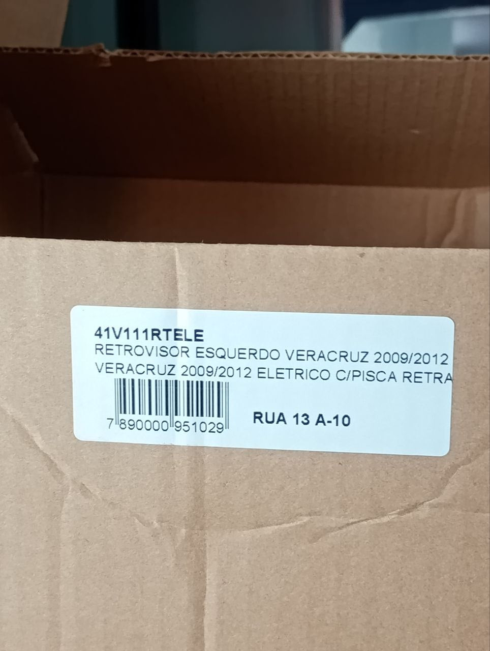 Retrovisor Esquerdo Hyundai Veracruz 2009/2012