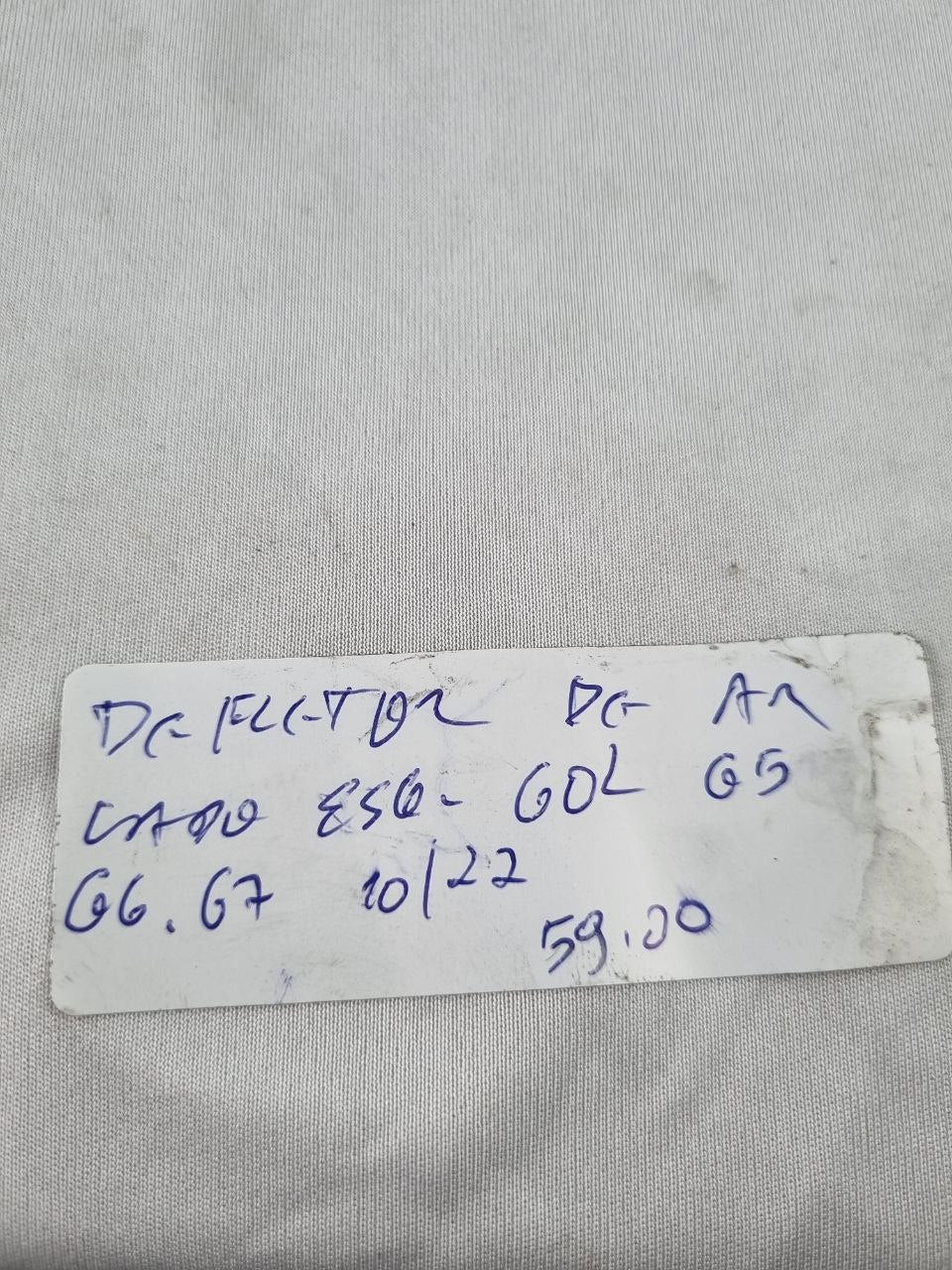 Defletor de Ar Diant Volkswagen Gol G5 2008/2014