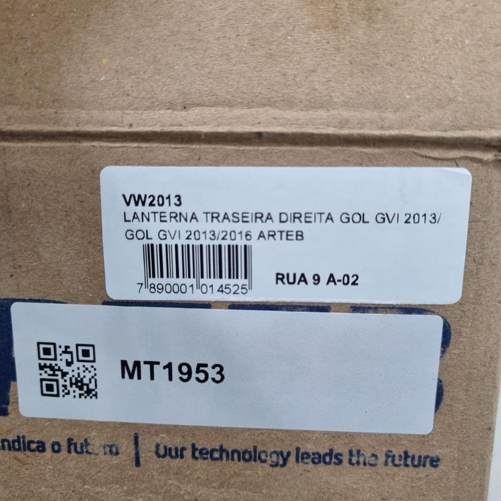 Lanterna Tras Dir Volkswagen Gol GVI 2013/2016