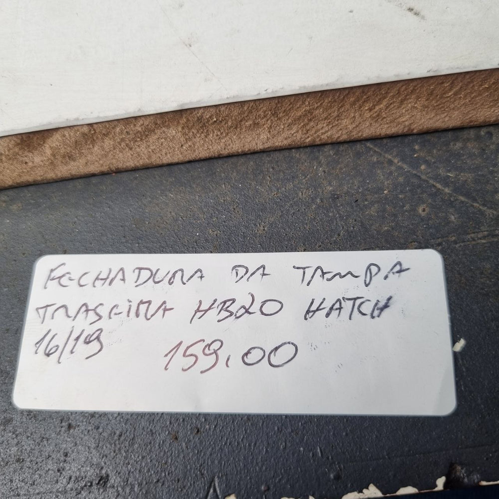 Fechadura Tampa Tras Hyundai HB20 Hatch 2016/2019