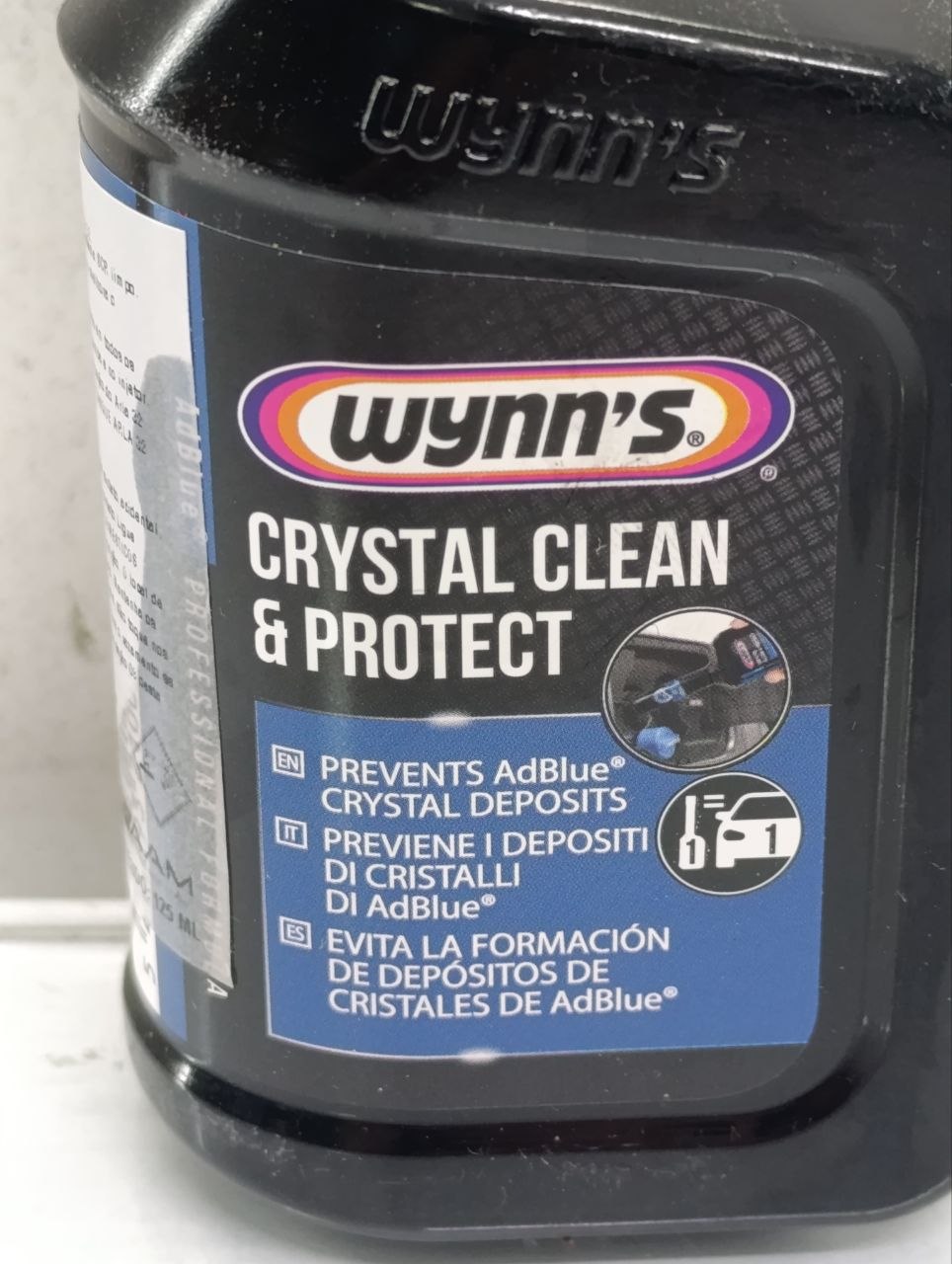 Crystal Clean e Protect Wynn's Previne Cristais de Uréia