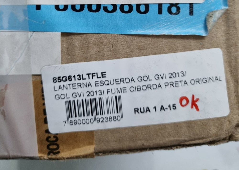 Lanterna Tras Esq Volkswagen Gol GVI 2013/