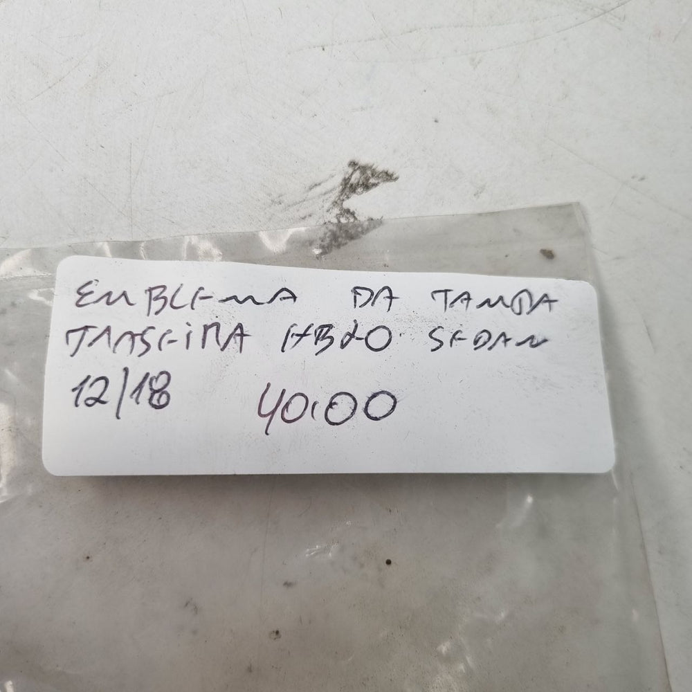 Emblema Tampa Traseira Hyundai HB20 Sedan 2012/2018