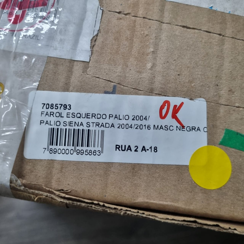Farol Diant Esq Fiat Palio/Siena/Strada 2004/2016