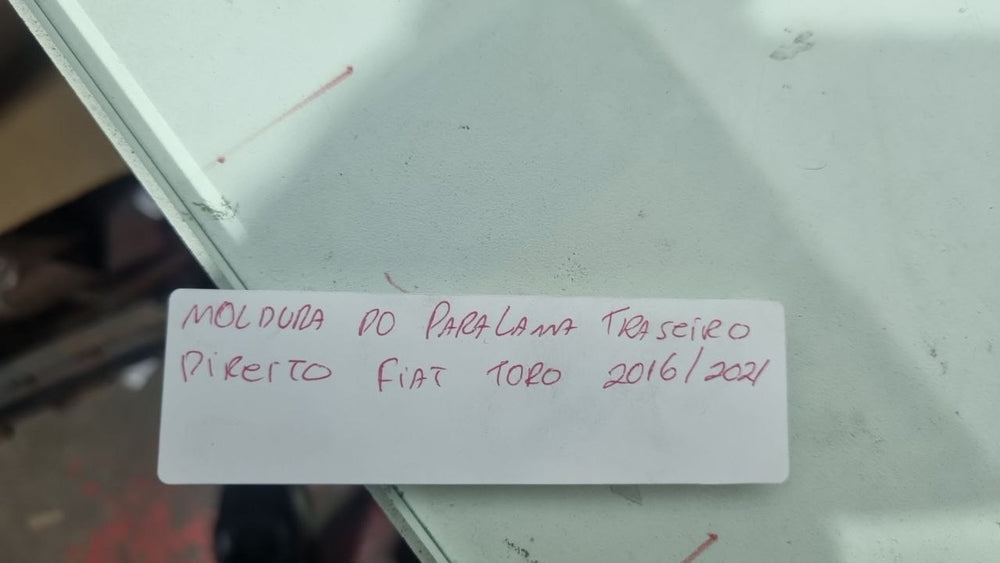 Moldura Parafama Tras Dir Fiat Toro 2016/2021