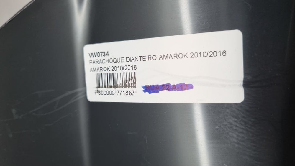 Para-choque dianteiro Volkswagen Amarok 2010 a 2013
