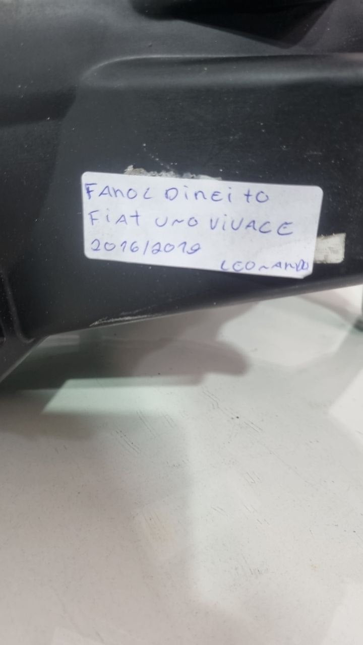 Farol Diant Esq Fiat Uno Vivace 2016/2019 Usado