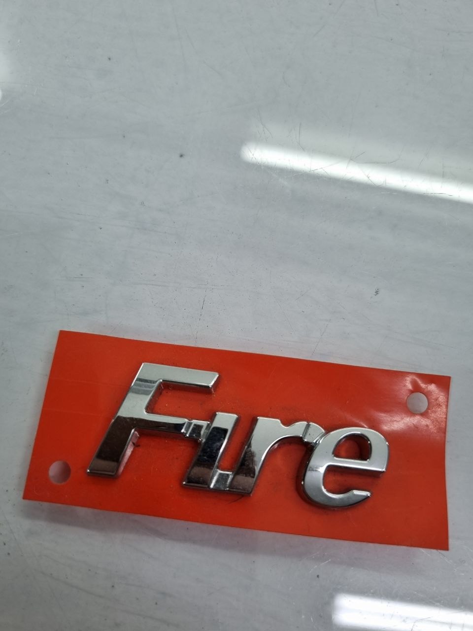 Emblema Fire Fiat Palio Uno Siena Strada Doblo 2001/2012 Novo