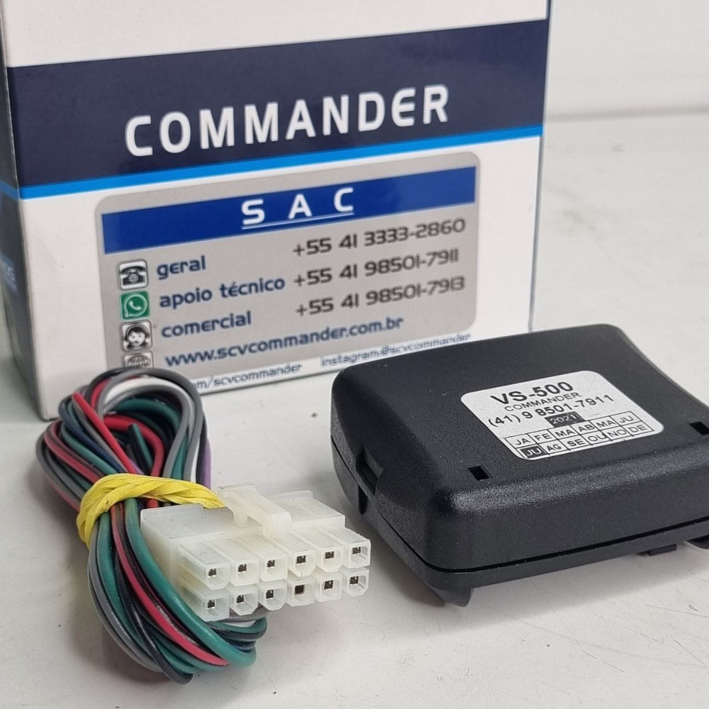 Central Vidro Elétrico Commander VS-500 Universal Nova