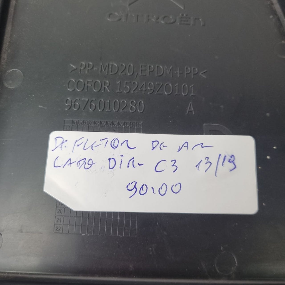 Defletor de Ar Lado Direito Citroën C3 2013/2019 Usado