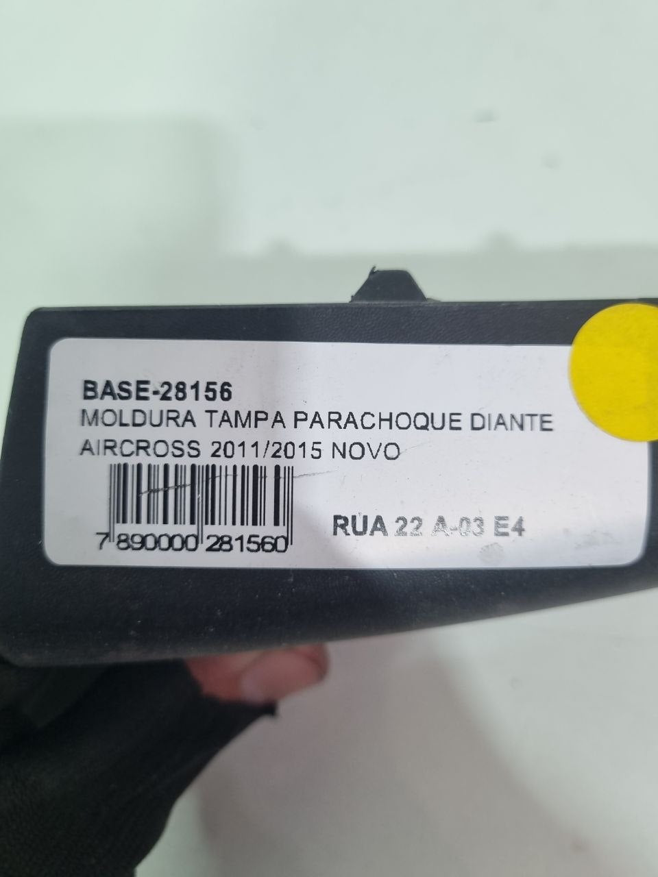 Moldura Tampa Parachoque Diant Citroën Aircross 2011/2015