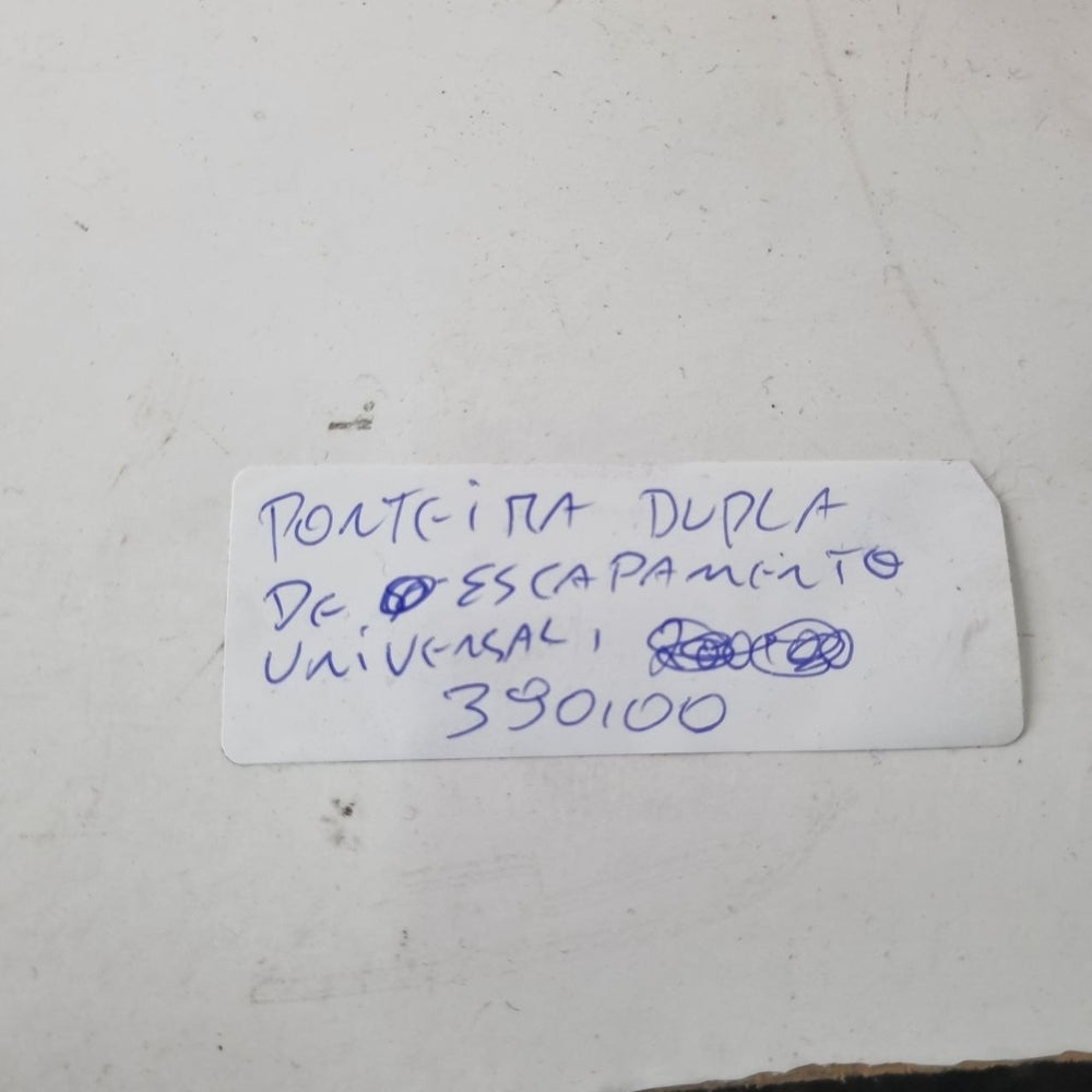 Ponteira Dupla de Escapamento Universal Aftermarket Nova