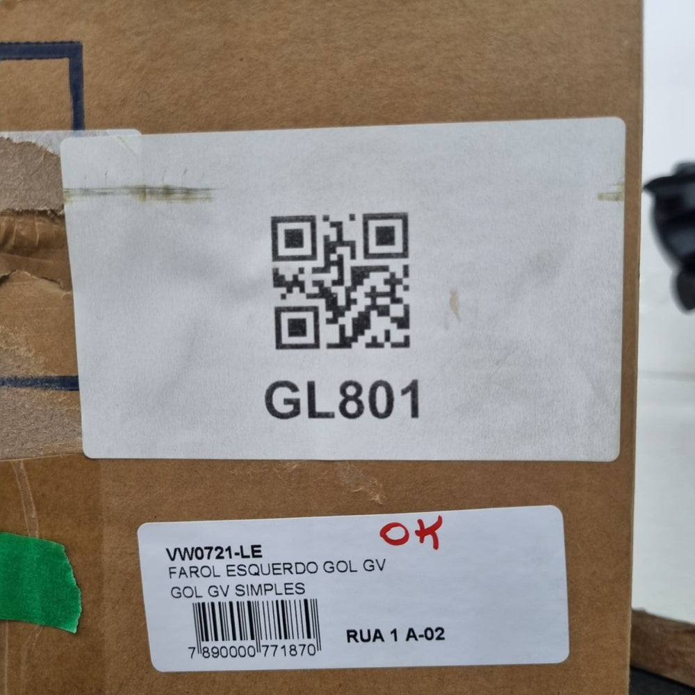 Farol Diant Esq Volkswagen Gol G5/G6 2008/2014