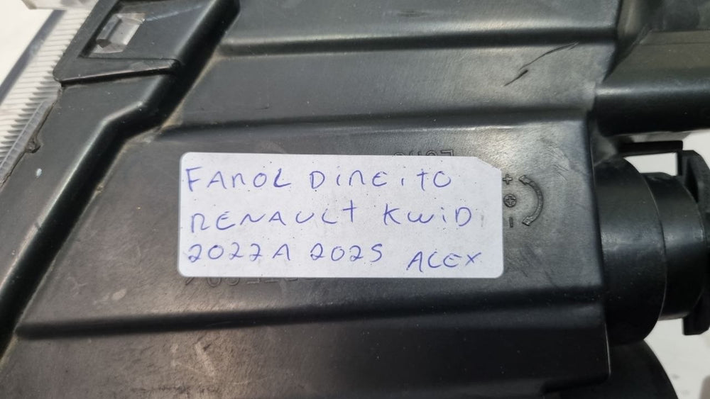 Farol Diant Dir Renault Kwid 2022/2025