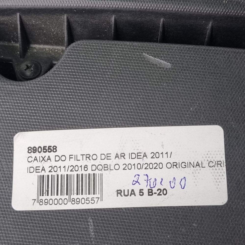 Caixa do Filtro de Ar Fiat Idea/Doblo 2010/2020 Usado