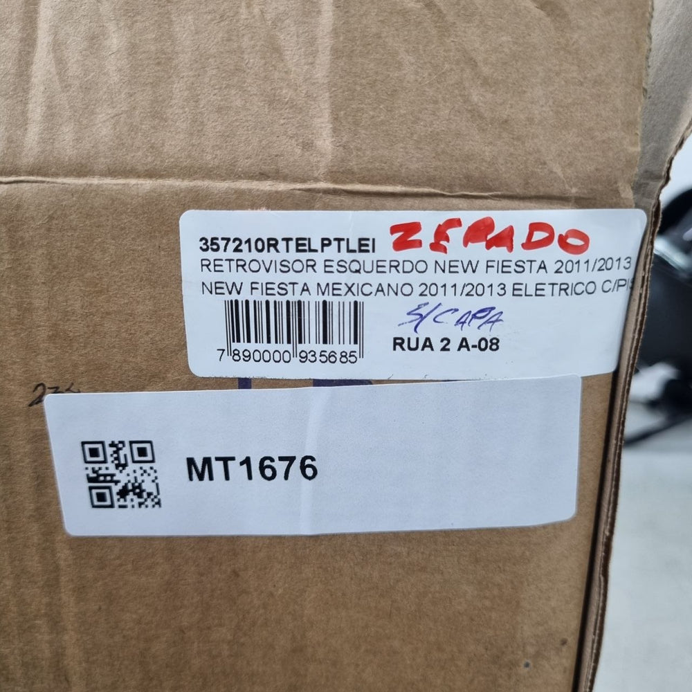 Retrovisor Esquerdo Ford New Fiesta 2011/2013