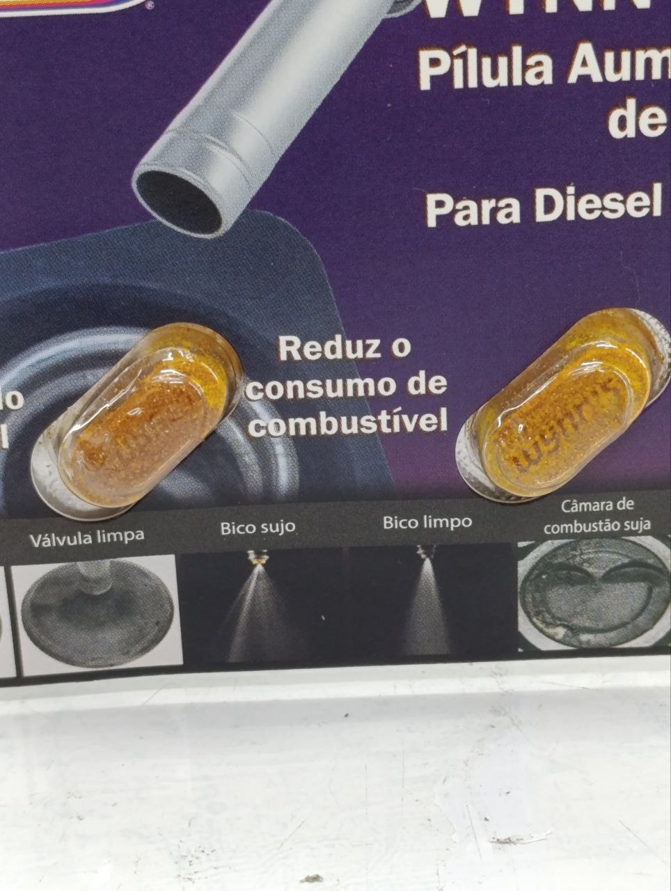 Wynn's Tab Pílula Aumentadora de Potência Diesel e Gasolina