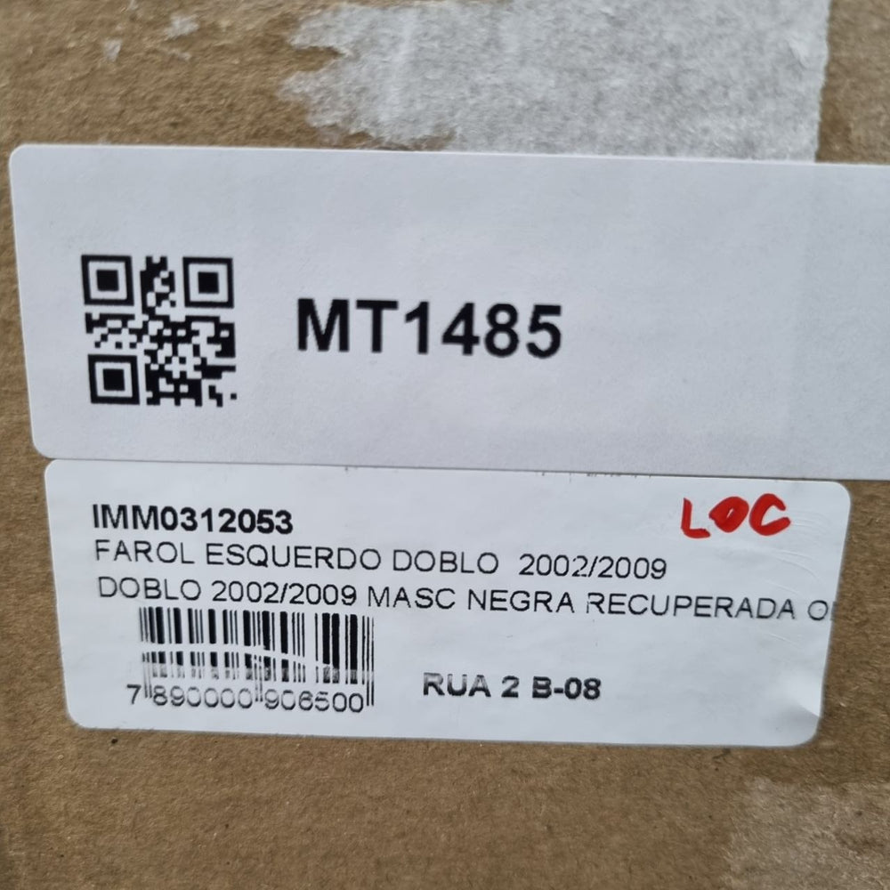 Farol Diant Esq Fiat Doblo 2002/2009