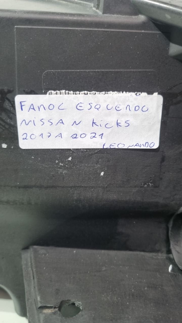 Farol Dianteiro Esquerdo Nissan Kicks 2017/2021 Usado