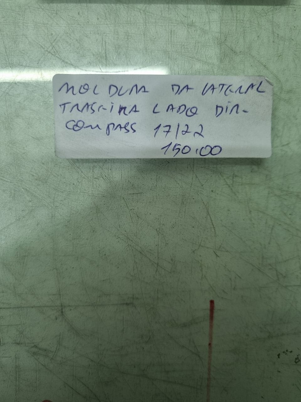 Moldura Lateral Traseira Direita Jeep Compass 2017/2022 Usado