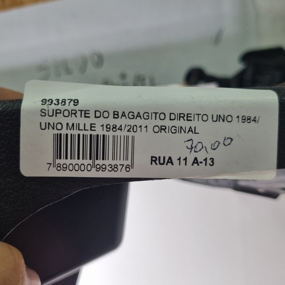 Suporte Bagagito Dir Fiat Uno / Uno Mille 1984/2011