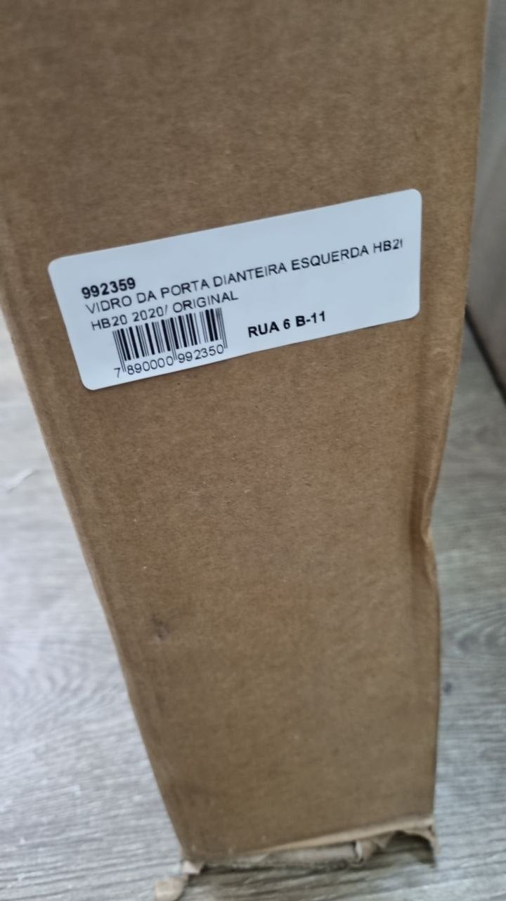 Vidro Porta Diant Esq Hyundai HB20 2020/2025