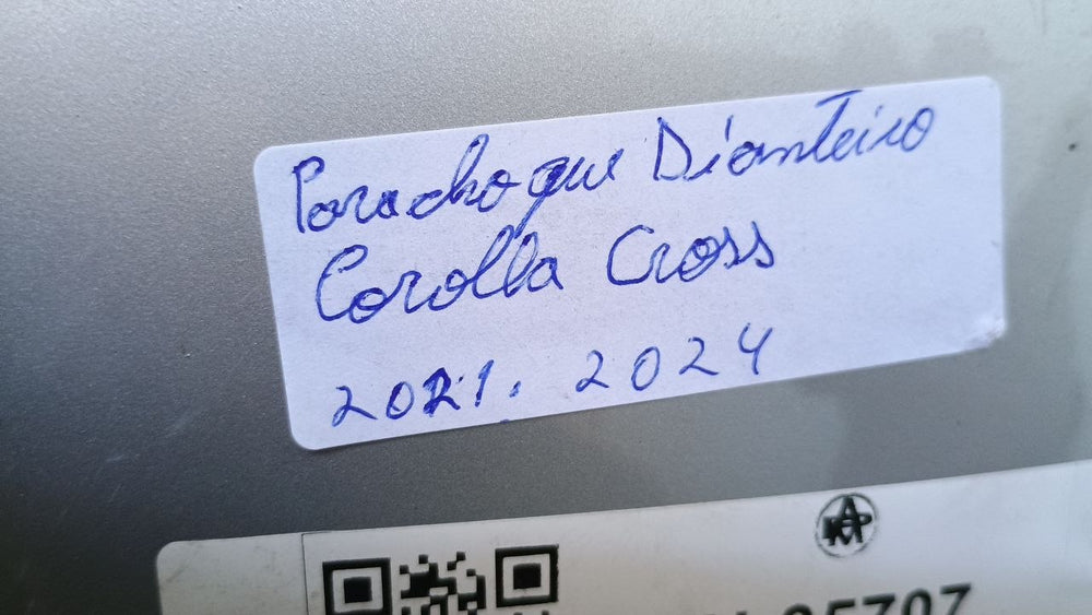 Parachoque Dianteiro Toyota Corolla Cross 2021/2024