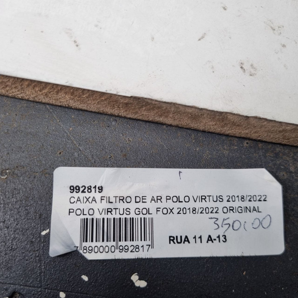 Caixa Filtro de Ar Volkswagen Polo Virtus Gol Fox 2018/2022
