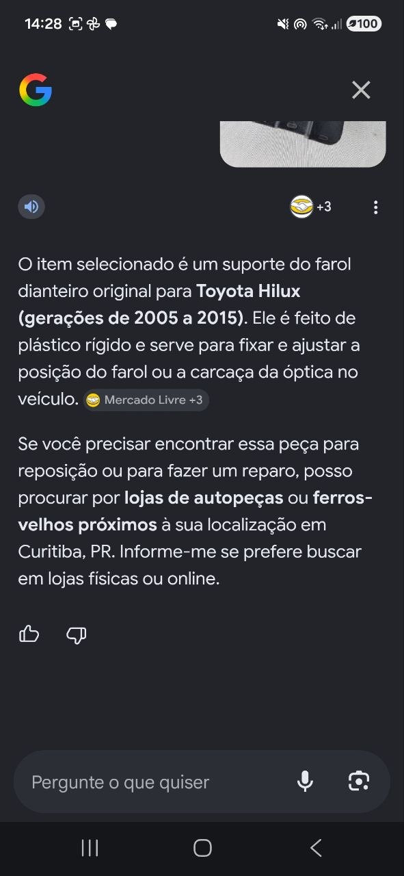 Suporte Fixação Farol Diant Toyota Hilux 2005/2015