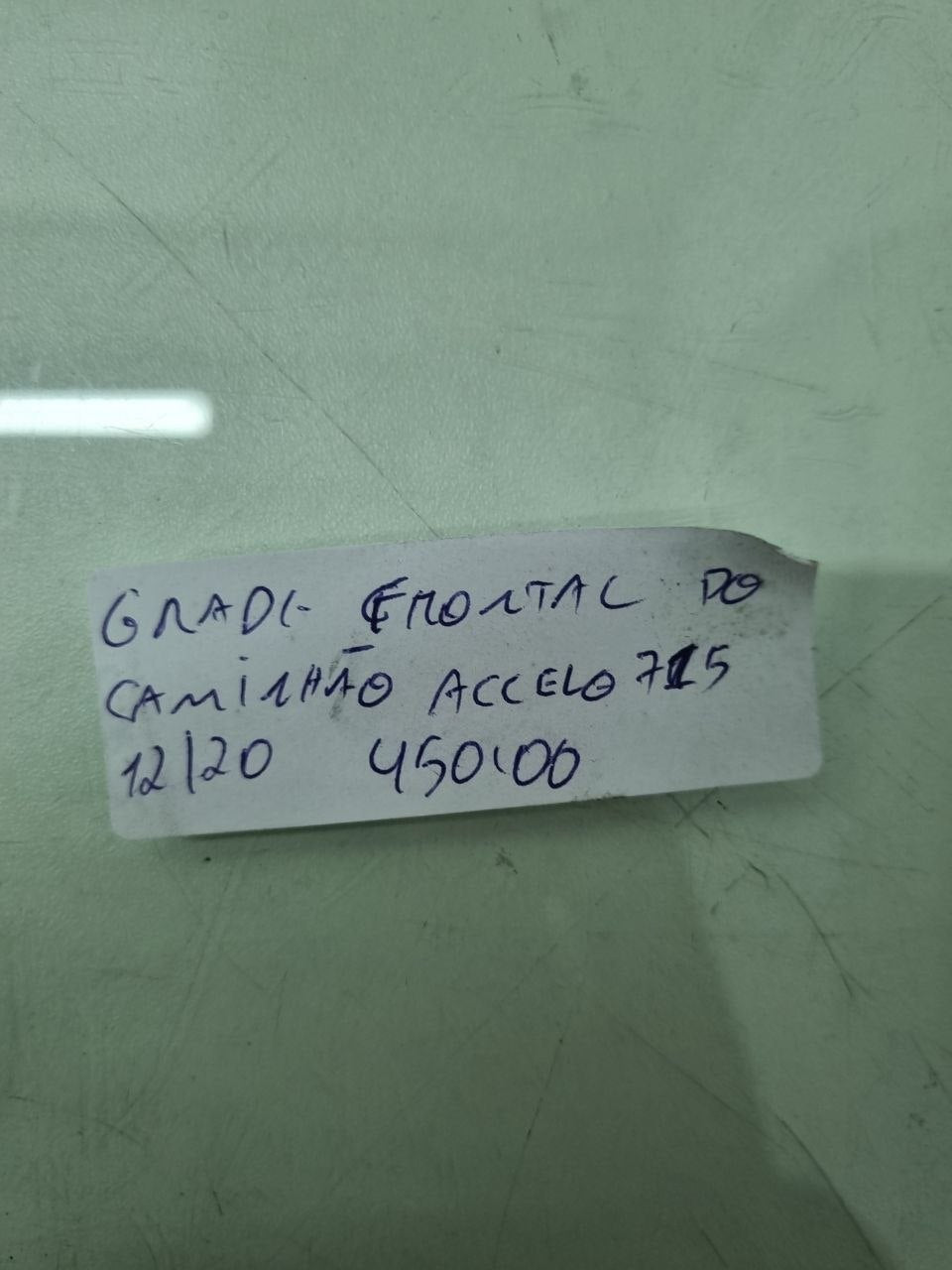 Grade Frontal Mercedes-Benz Accelo 715 2012/2020 Usado