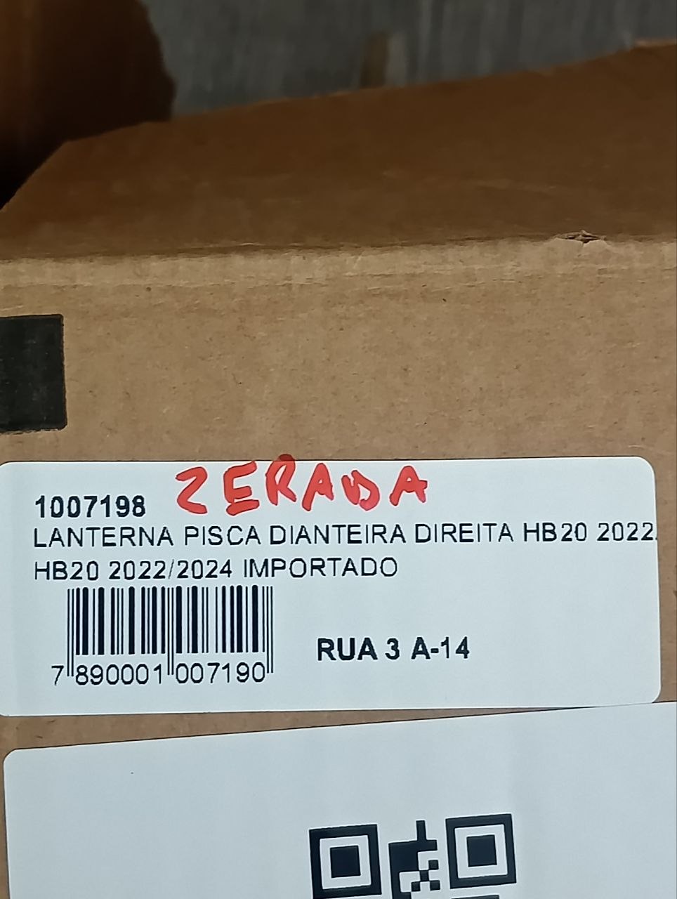 Lanterna Pisca Diant Dir Hyundai HB20 2022/2024