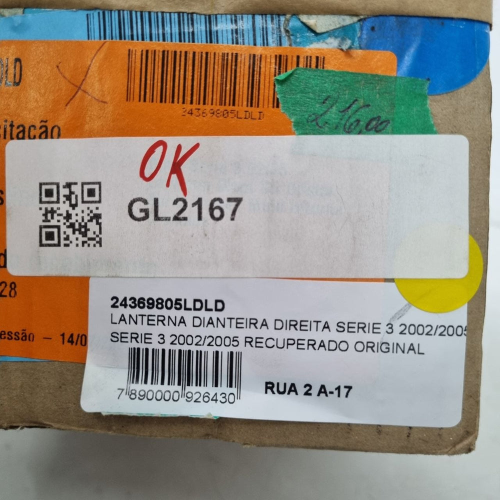 Lanterna Diant Dir BMW Serie 3 2002/2005