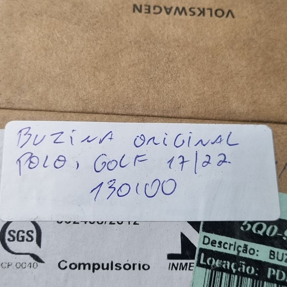 Buzina Original Volkswagen Polo Golf 2017/2022 Nova