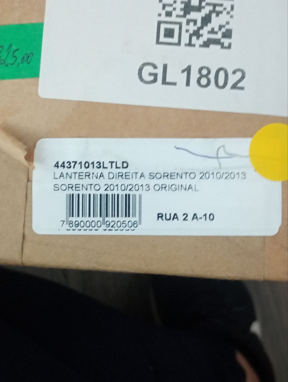 Lanterna Tras Dir Kia Sorento 2010/2013