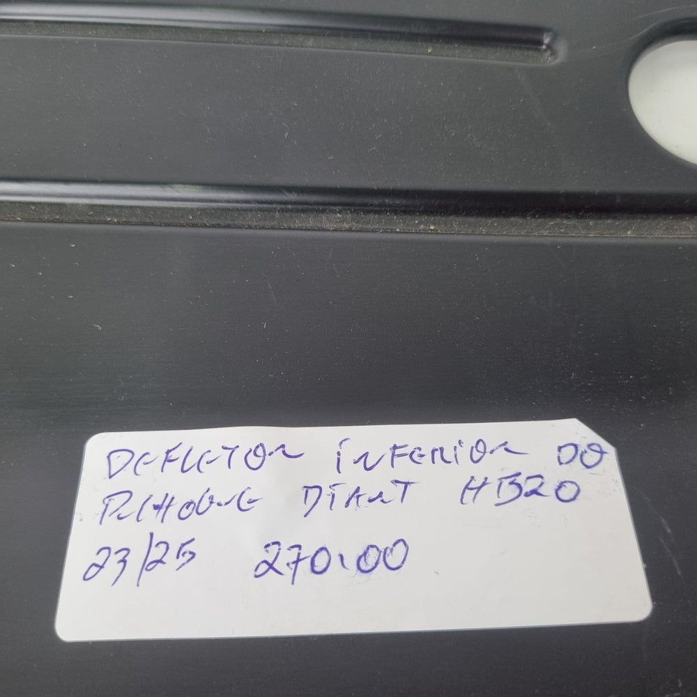 Defletor Inferior do Radiador Dianteiro Hyundai HB20 2023/2025 Novo