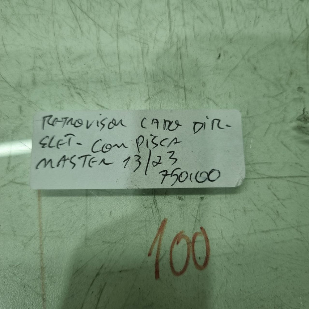 Retrovisor Externo Dir Elétrico com Pisca Renault Master 2013/2023