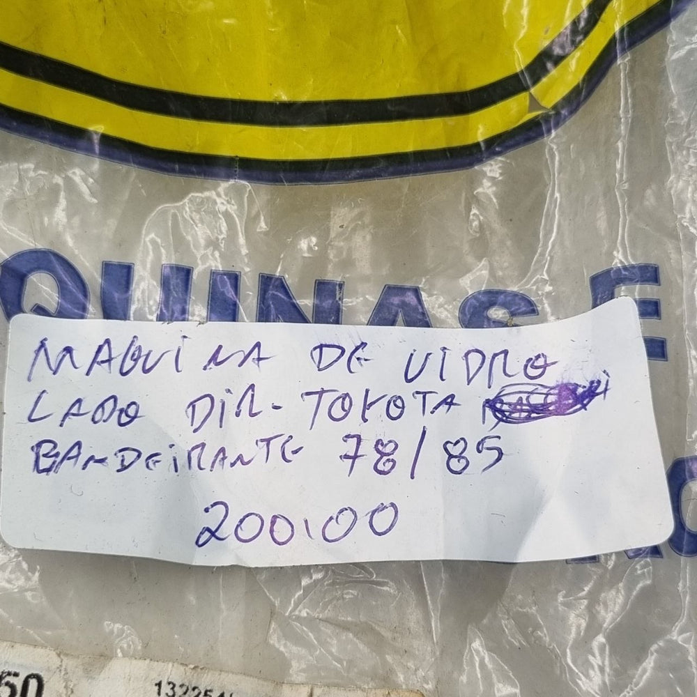 Máquina de Vidro Direita Toyota Bandeirante 1978/1985 Nova