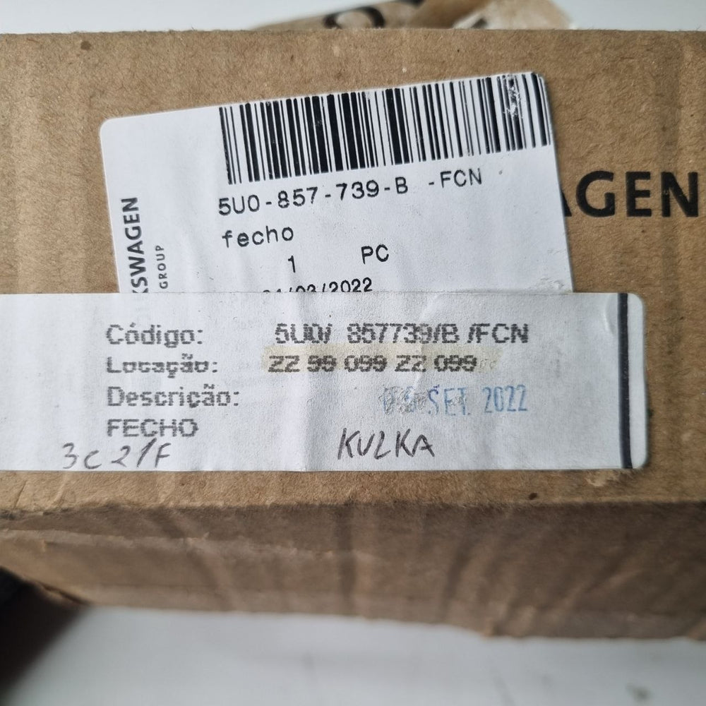 Cinto de Segurança Traseiro Fêmea Duplo VW Gol G5/G6 2008/2014 Novo