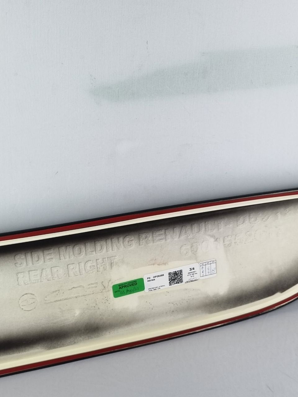 Friso Protetor Lateral Traseiro Direito Renault Duster 2011/2015 Novo