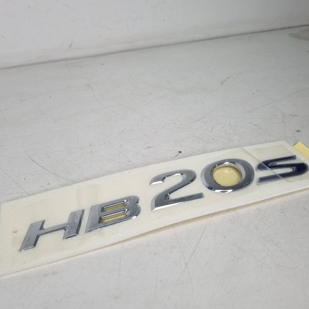 Emblema Tras Hyundai HB20S 2013/2019